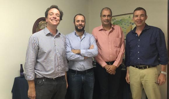 EncuEncuentro con los Señores Charles JANSEN, Consul Honorario de Bélgica en Costa Rica y Gerente de la empresa DELI IMPORT SA, Alexis GAILLARD, representante de la empresa NATURAL PACT y Bernard SASSERATH, representante de la empresa TPA.
